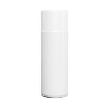 A blank Closed Spray Paint Can isolated on a white background Stock Illustration