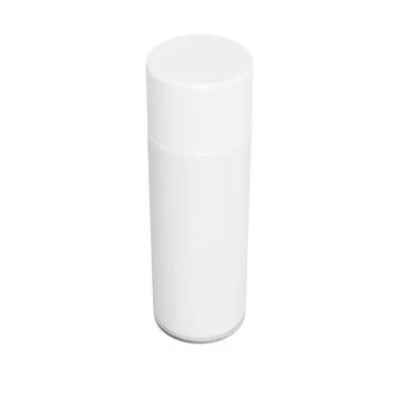 A blank Closed Spray Paint Can isolated on a white background Stock Illustration