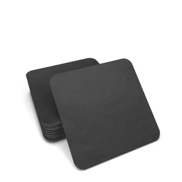 Blank coasters template Stock Illustration