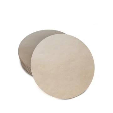 Blank coasters template Stock Illustration