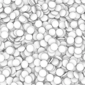 Blank coins background Stock Illustration