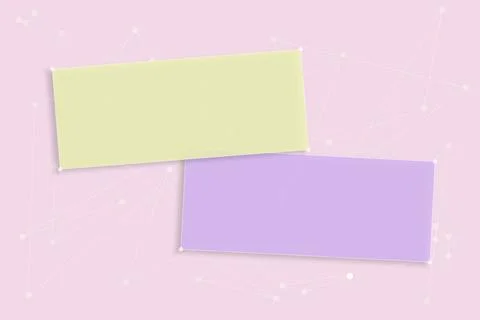Blank Color Chat Boxes With Geometric Angles Over Background Design. Creative Stock Illustration