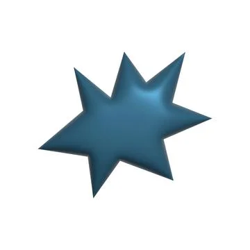 Blank color speech bubble vector illustration. 3d vector talking cloud. Stock Illustration