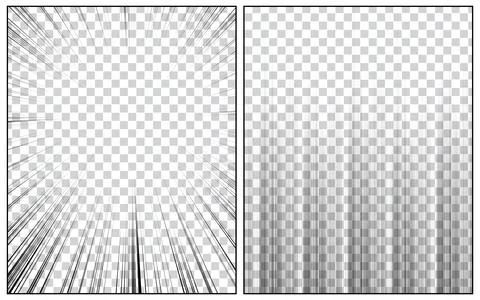 Blank comic abstract background template イラスト素材