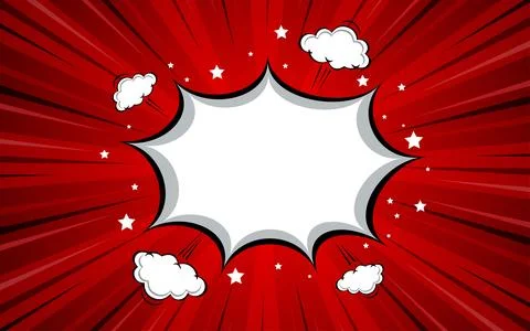 Blank comic abstract pop art background. vector illustration eps 10. Stock Illustration