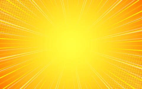 Blank comic cartoon template with background. Vector illustration. イラスト素材