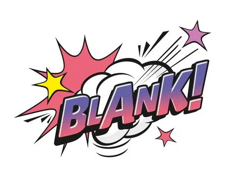 Blank comic sound effect speech bubble tag 스톡 일러스트