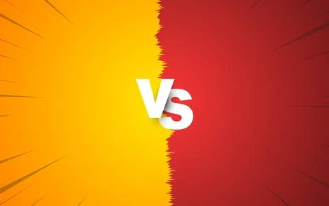 Blank comic versus background template. Vector illustration. Ilustración de archivo