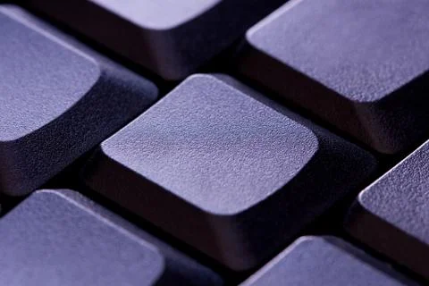 Blank computer keyboard key Stock Photos