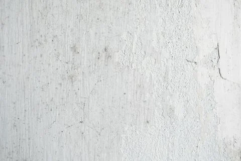 Blank concrete or plaster wall white color for texture background. Stock Photos