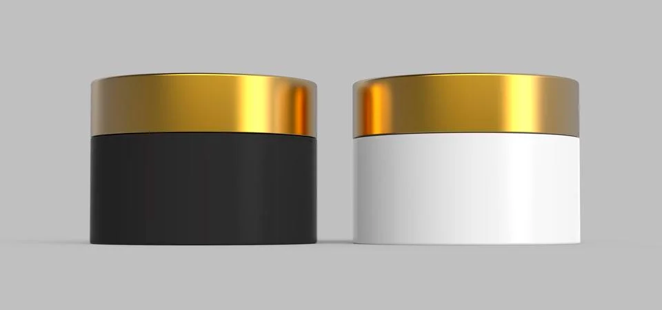 Blank container collection Stock Illustration