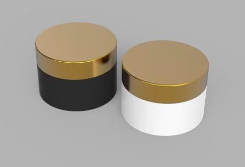 Blank container collection Stock Illustration