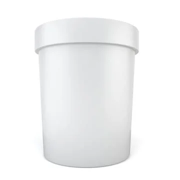 Blank container Stock Illustration
