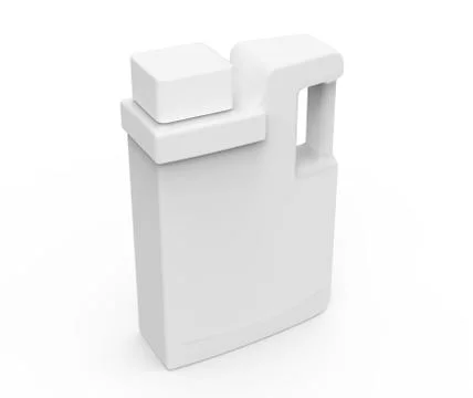 Blank container mockup Stock Illustration