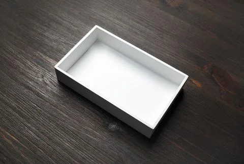 Blank container template Foto stock