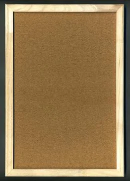 Blank Cork Board Foto stock