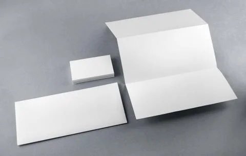 Blank corporate identity Stock Photos