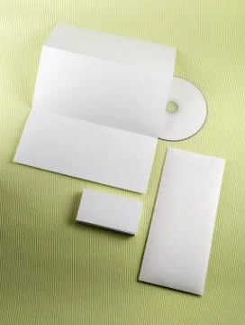 Blank corporate identity set Foto stock