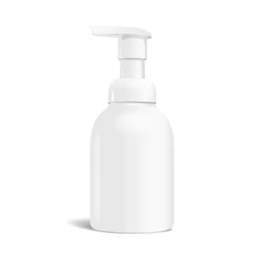 Blank cosmetic bottle Stock Illustration
