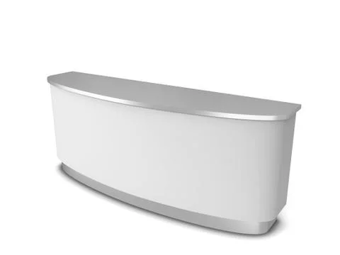 Blank counter Illustrazione stock