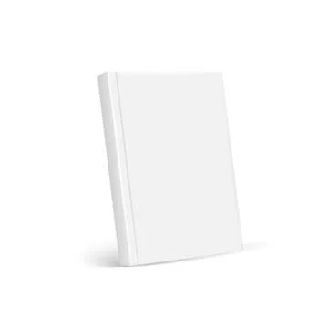 Blank Cover Of Magazine, Book, Booklet, Brochure. Blank book cover template.  Stock Illustration