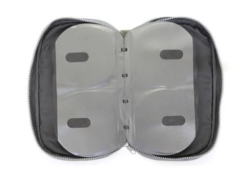 Blank disk bag Stock Photos
