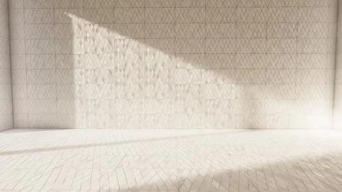 Blank display on background with minimal style for showing product. Stock Illustration