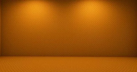 Blank display on background with minimal style for showing product. Illustrazione stock