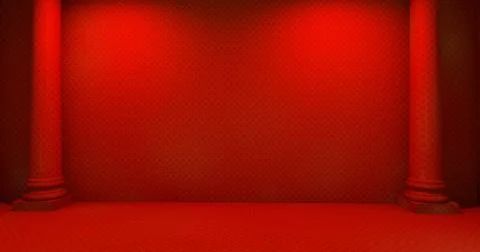 Blank display on background with minimal style for showing product. Illustrazione stock
