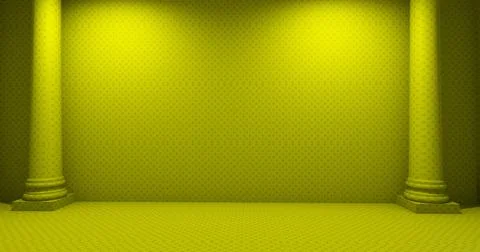 Blank display on background with minimal style for showing product. Stock Illustration
