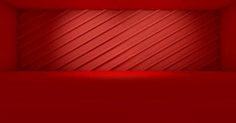 Blank display on background with minimal style for showing product. Stock Illustration
