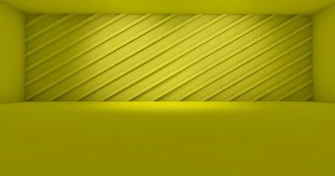 Blank display on background with minimal style for showing product. Illustrazione stock