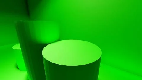 Blank display on background with minimal style for showing product. Stock Illustration