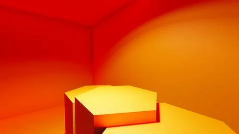 Blank display on background with minimal style for showing product. Stock Illustration