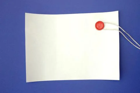 Blank document Stock Photos