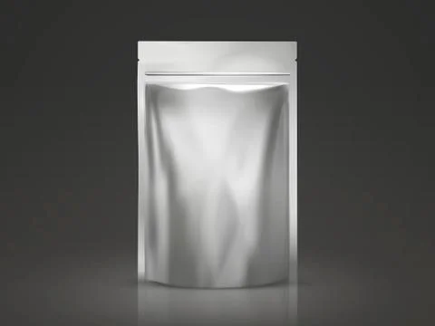 Blank doy pack mockup Stock Illustration