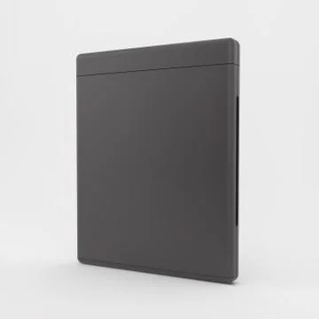 Blank DVD-case or CD-case. 3d vector illustration Stock Illustration