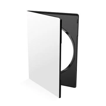 Blank dvd case vector Stock-Illustration