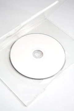 Blank dvd cd hd bluray Stock Photos