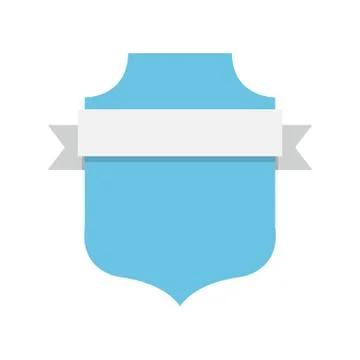 Blank emblem label Stock Illustration