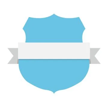 Blank emblem label Stock Illustration
