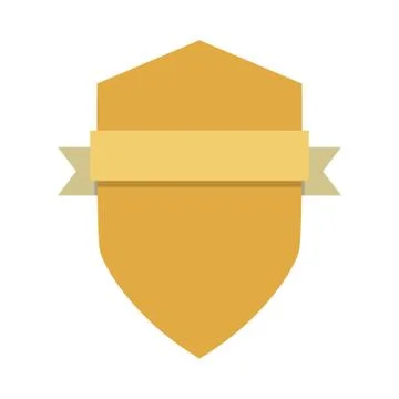 Blank emblem label Stock Illustration
