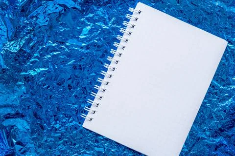 Blank empty sheet of white paper with place for text, copy space. Stock Photos