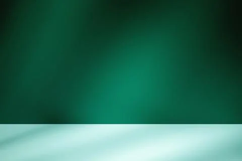 Blank Empty Table 3d Space White Green scene Background with shadows イラスト素材