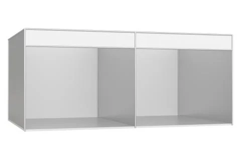 Blank exhibition stand Stock-Illustration