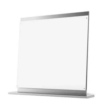 Blank exhibition stand 库存插图