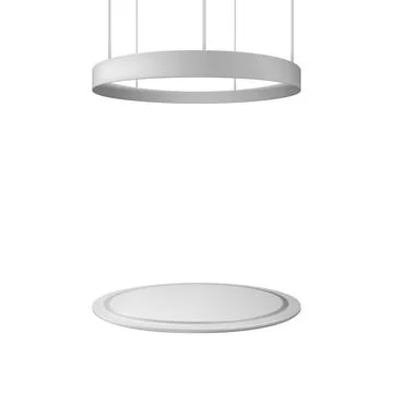 Blank exhibition stand Illustrazione stock