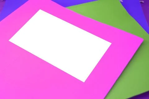 Blank file Stock Photos