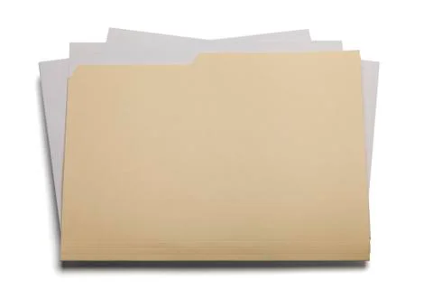 Blank File Stock Photos