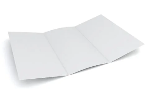 Blank flyer Stock-Illustration